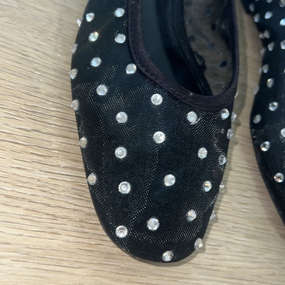 Mango Studded Mesh Flats - Picture 2 of 6